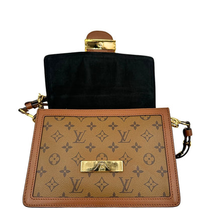 Borsa Dauphine Louis Vuitton in tela monogram