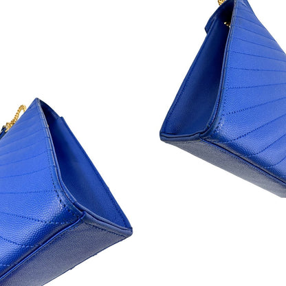 angoli borsa Envelope blu  