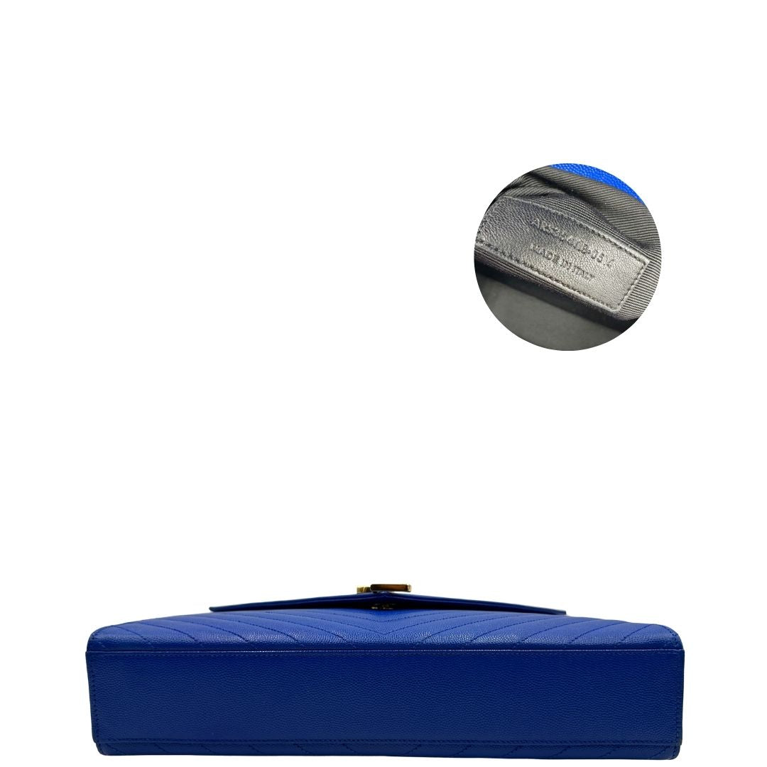 base borsa Envelope blu  