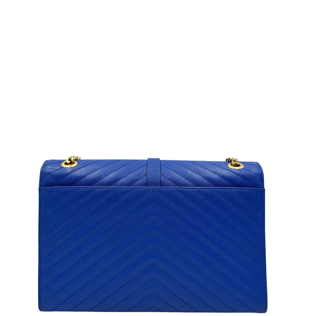 retro borsa Envelope blu  