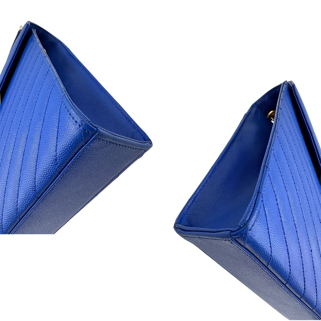 angoli borsa Envelope blu  
