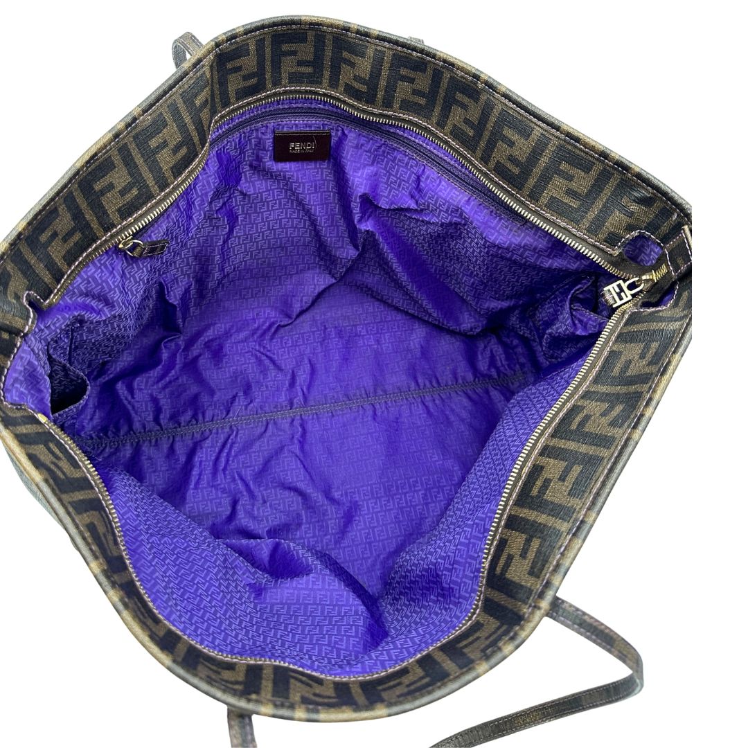 Roll bag Fendi zucca