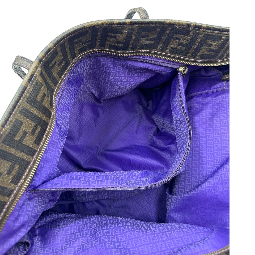 Roll bag Fendi zucca