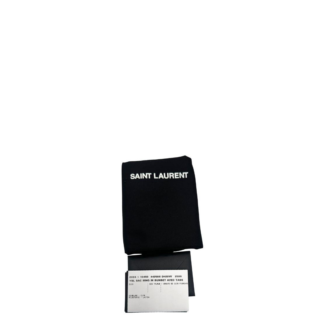 Borsa Saint Laurent Sunset marrone