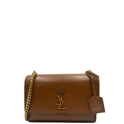 Borsa Saint Laurent Sunset marrone