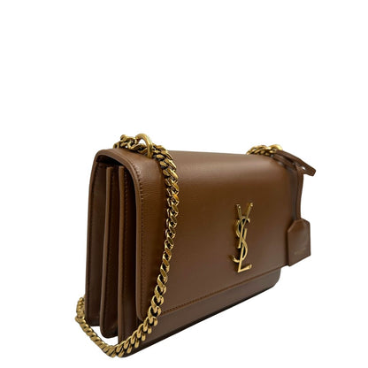 Borsa Saint Laurent Sunset marrone