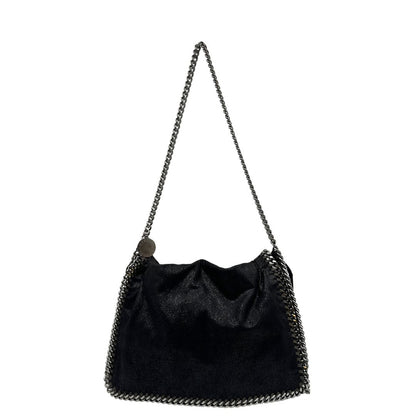 front Borsa Falabella in tessuto vegano nero 