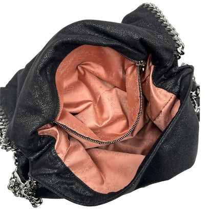 interno Borsa Falabella in tessuto vegano nero 
