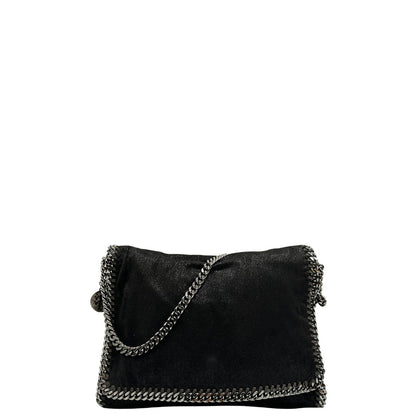 front Borsa Falabella in tessuto vegano nero 