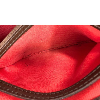 interno  Bauletto Speedy 35 LV in canvas Damier Ébène  