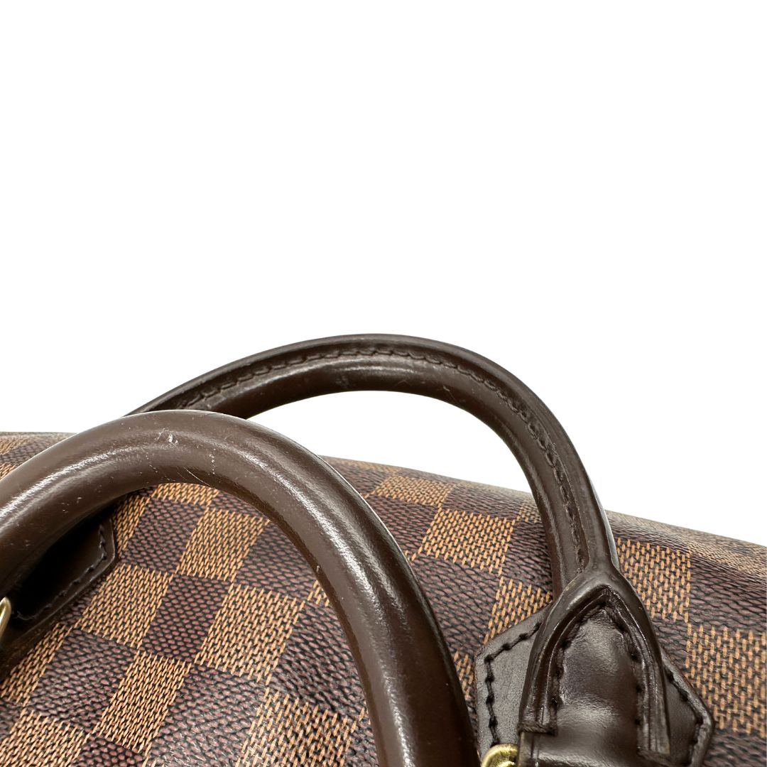 interno  Bauletto Speedy 35 LV in canvas Damier Ébène  