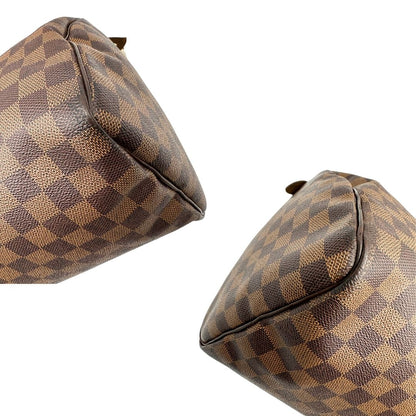 interno  Bauletto Speedy 35 LV in canvas Damier Ébène  