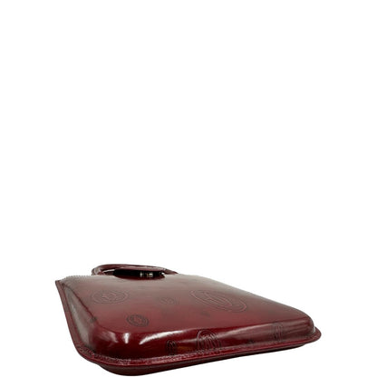 Borsa Cartier in pelle bordeaux 