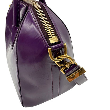 Antigona Givenchy in pelle spazzolata viola