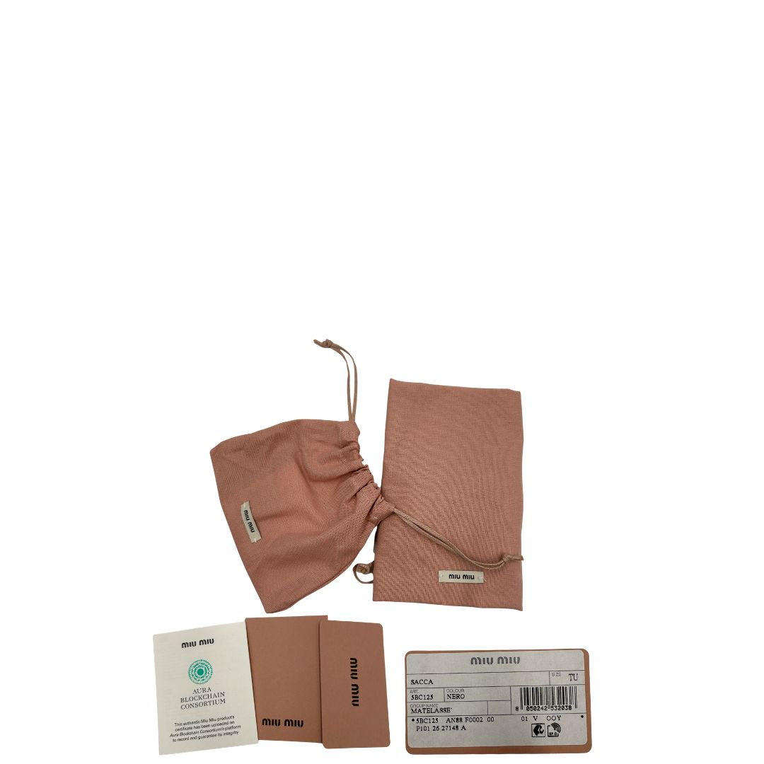 Borsa Wander Small Miu Miu