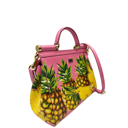 Borsa Miss Sicily Dolce&Gabbana ananas misura grande