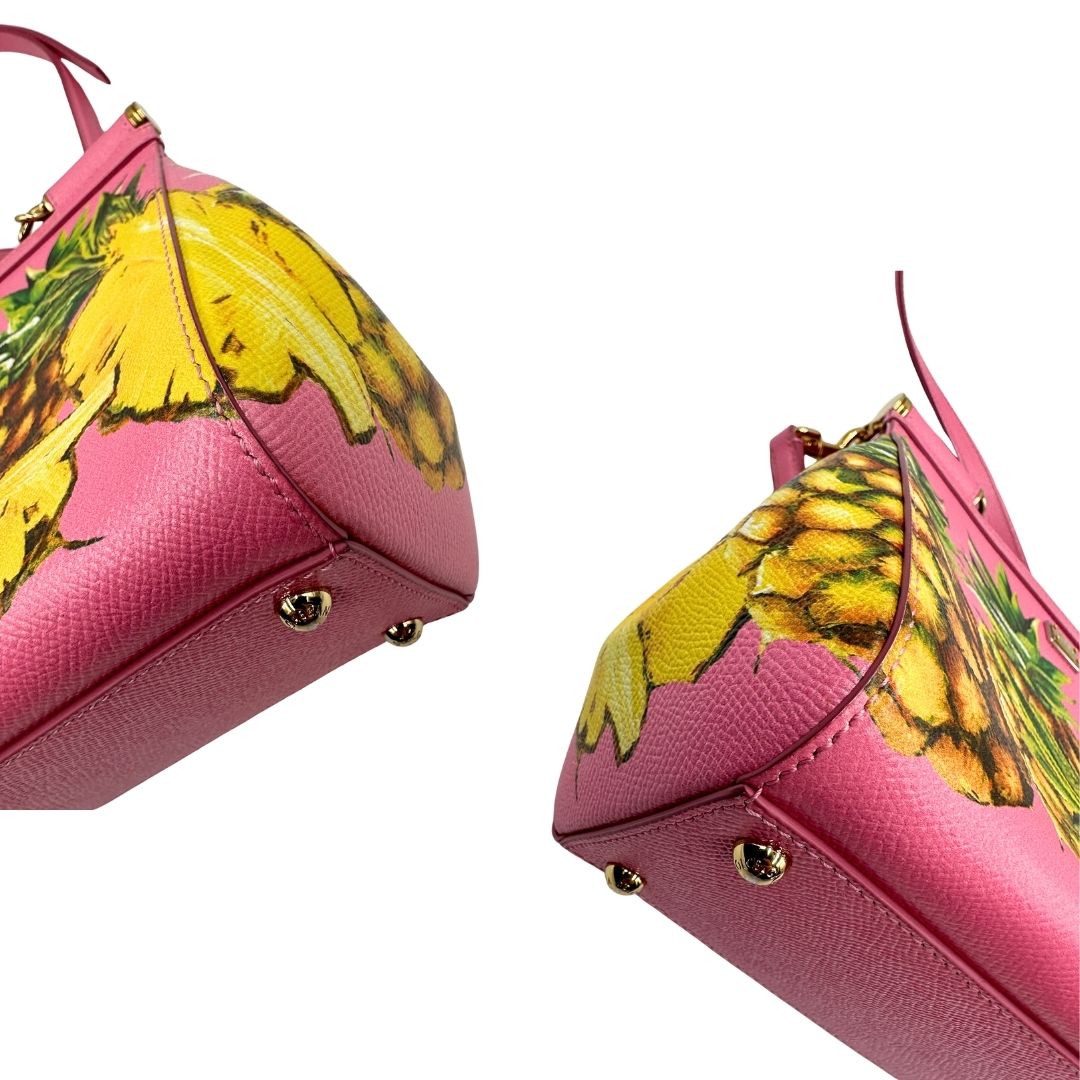 Borsa Miss Sicily Dolce&Gabbana ananas misura grande