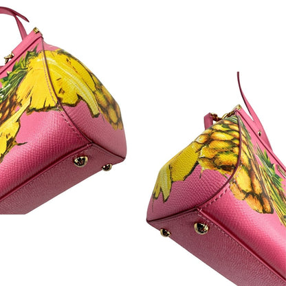 Borsa Miss Sicily Dolce&Gabbana ananas misura grande