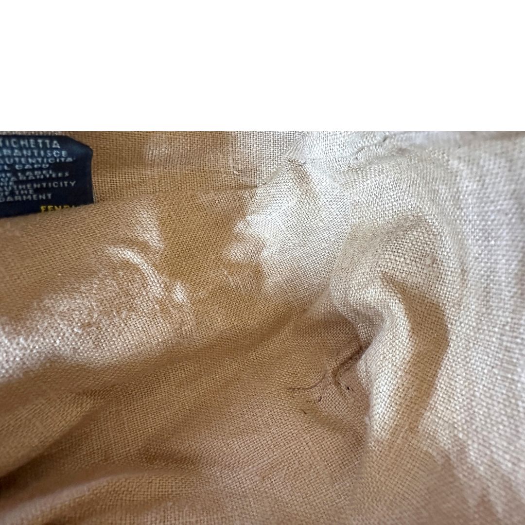 interni Borsa Fendi Spy in tessuto trama Zucca 
