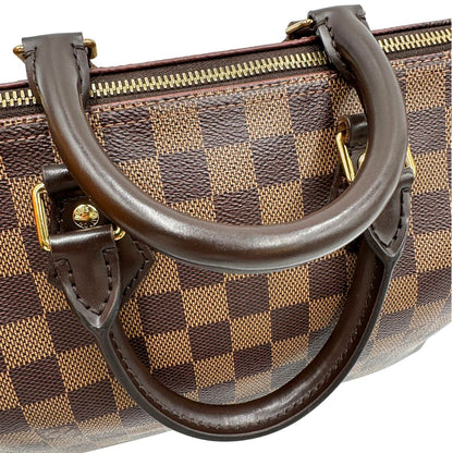Speedy 25 Bandoulière Damier Ébène Louis Vuitton personalizzato