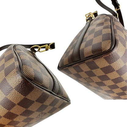 Speedy 25 Bandoulière Damier Ébène Louis Vuitton personalizzato