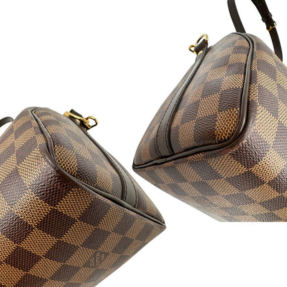 Speedy 25 Bandoulière Damier Ébène Louis Vuitton personalizzato