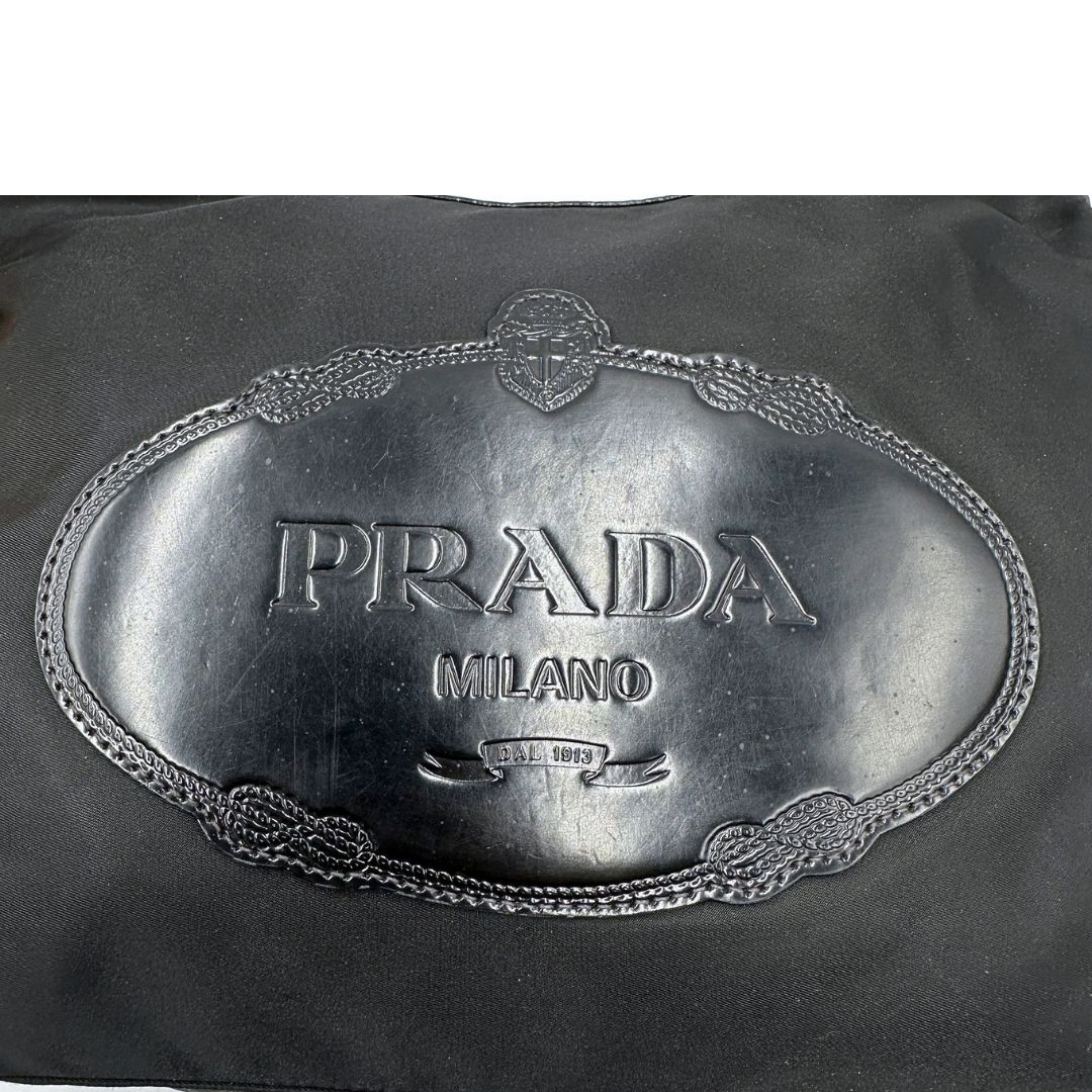 Hobo Prada nylon (pelle, nero) – foto 15 di 15