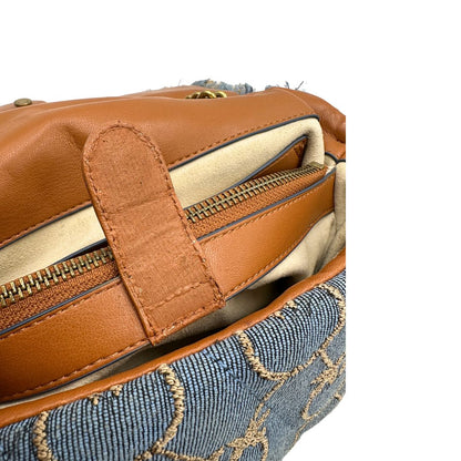 Borsa Pinko Love puff denim