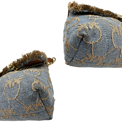 Borsa Pinko Love puff denim
