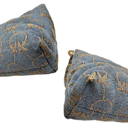 Borsa Pinko Love puff denim