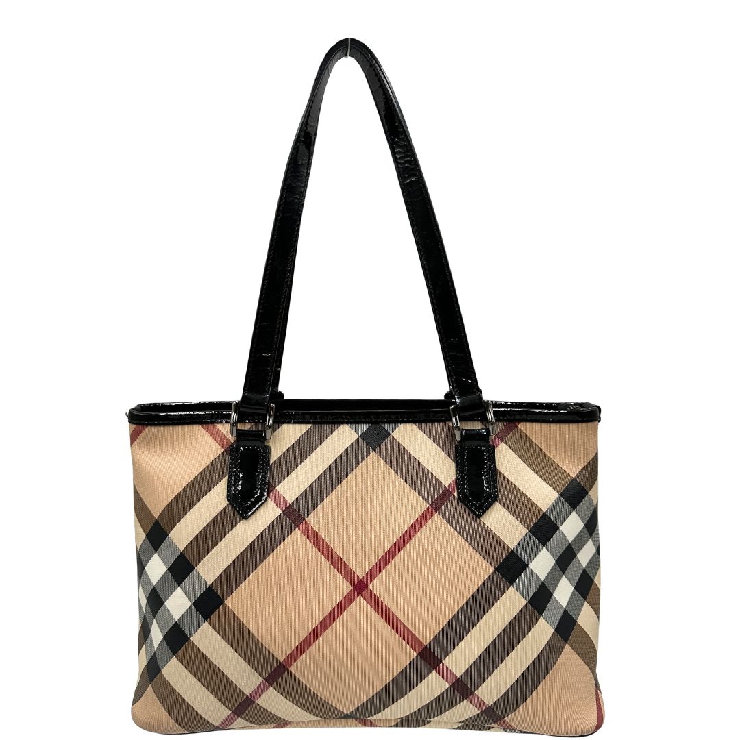 Borsa Burberry tartan
