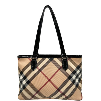 Borsa Burberry tartan