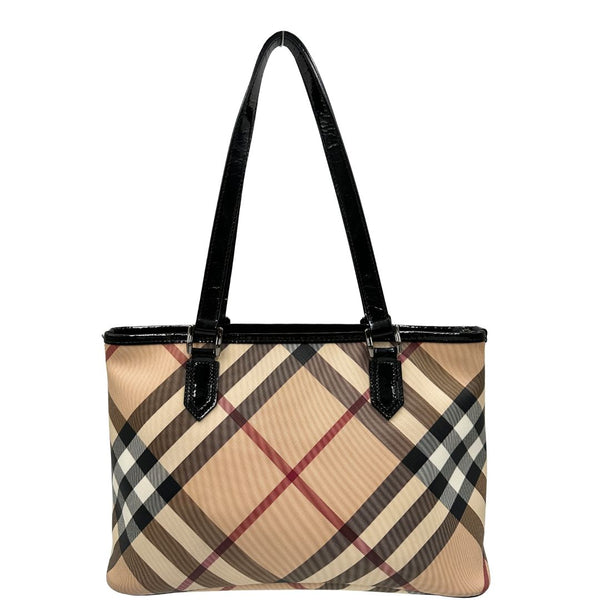 Borsa Burberry tartan