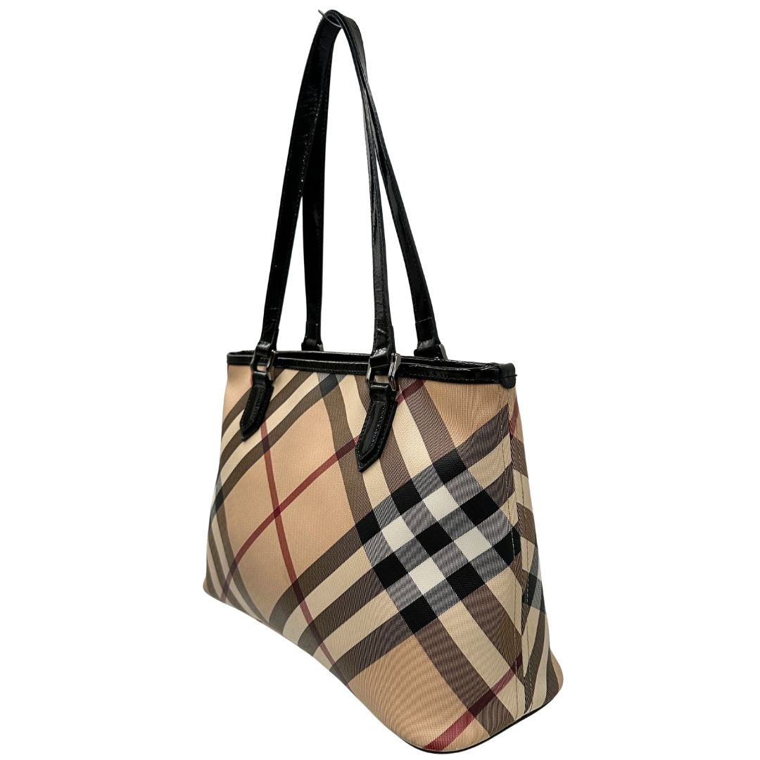 Borsa Burberry tartan