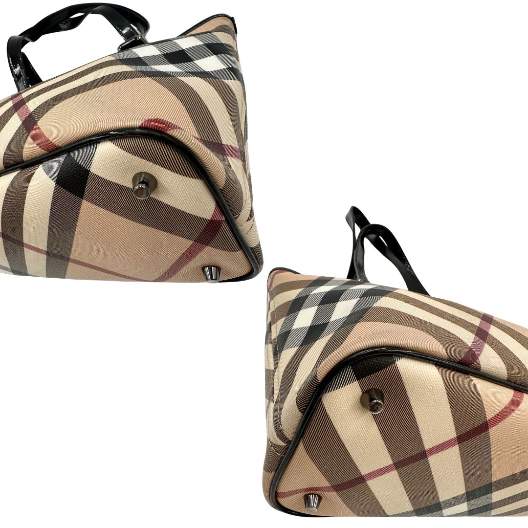 Borsa Burberry tartan