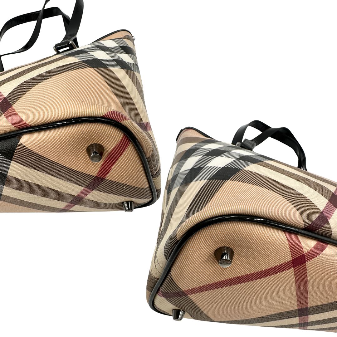 Borsa Burberry tartan