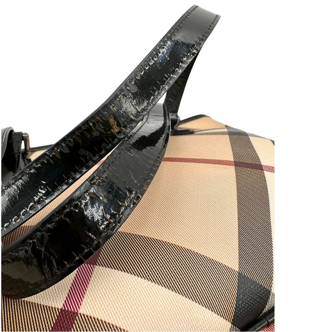 Borsa Burberry tartan