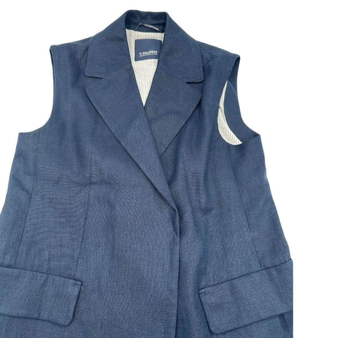 Gilet 'S Max Mara blu