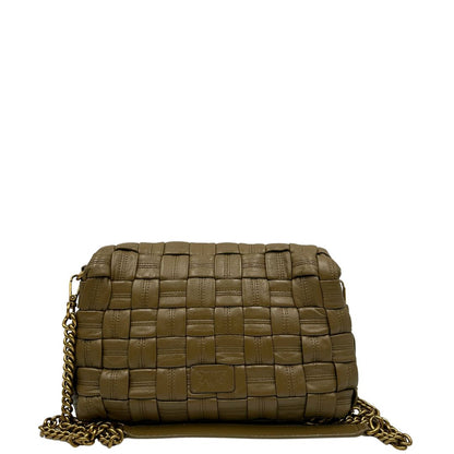 Love Puff Weave Pinko verde