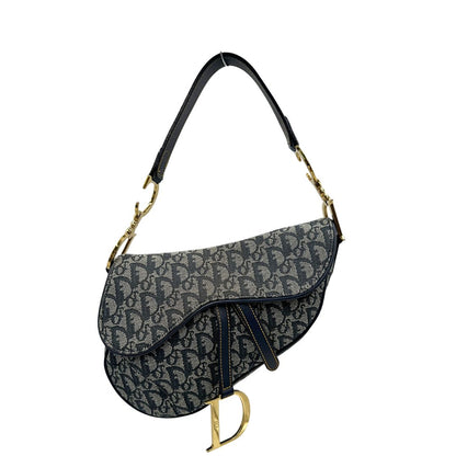 front  Borsa Dior in tela con l'iconico motivo jacquard