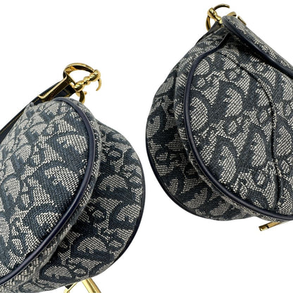angoli  Borsa Dior in tela con l'iconico motivo jacquard 