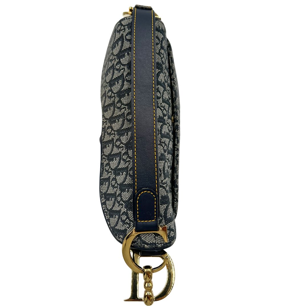 manico  Borsa Dior in tela con l'iconico motivo jacquard 