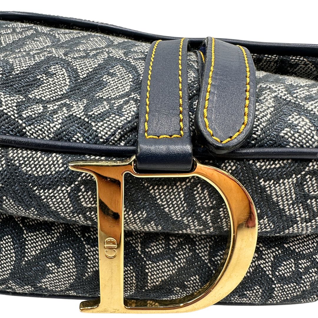  Borsa Dior in tela con l'iconico motivo jacquard