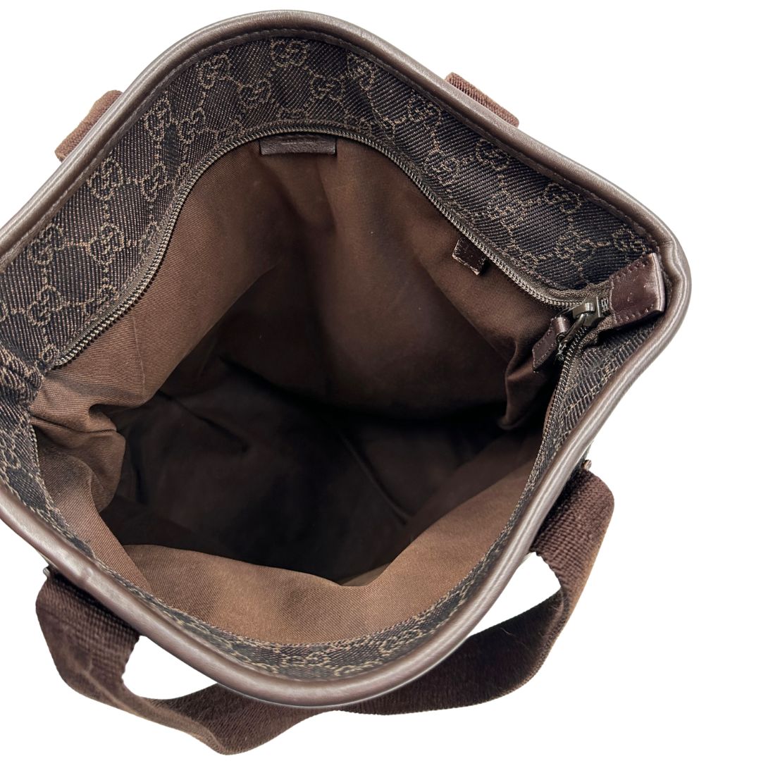 Tote GG Gucci marrone