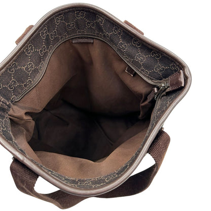 Tote GG Gucci marrone