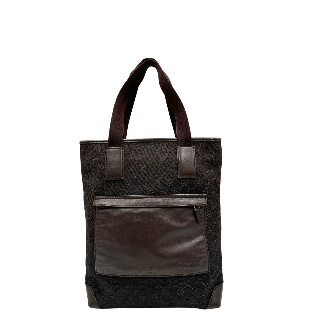 Tote GG Gucci marrone