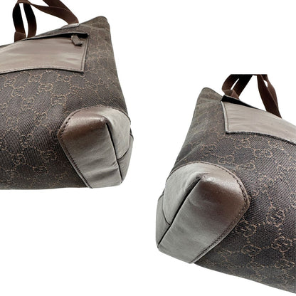 Tote GG Gucci marrone