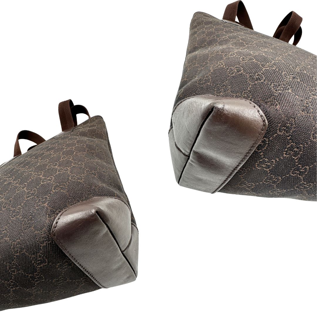 Tote GG Gucci marrone