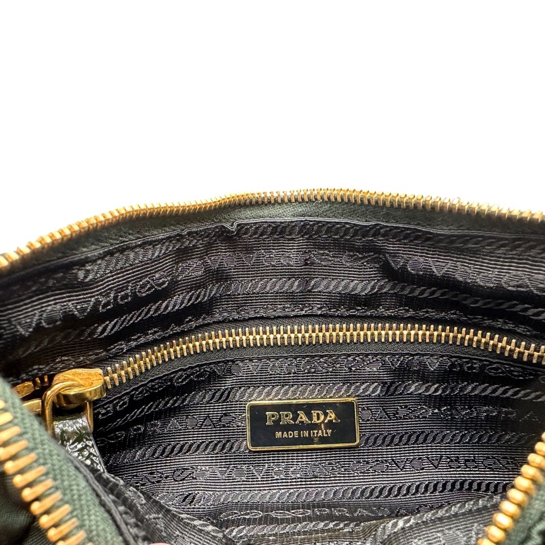Borsa Prada verde