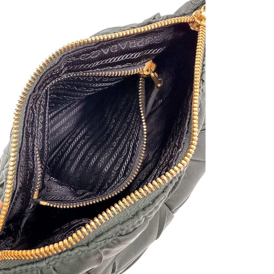 Borsa Prada verde